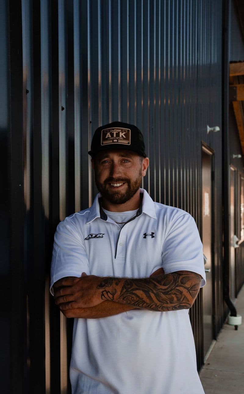 Alex Sheesley, owner of ATK Landscaping in Rapid City, South Dakota