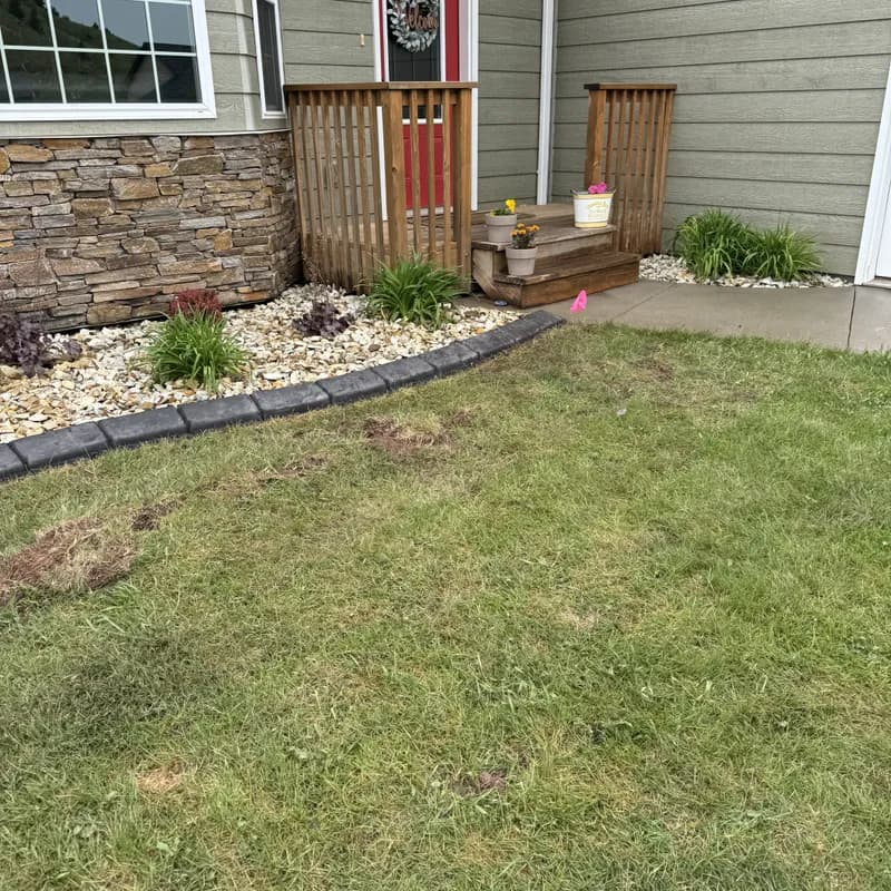 Landscaping project by ATK Landscaping in the Black Hills